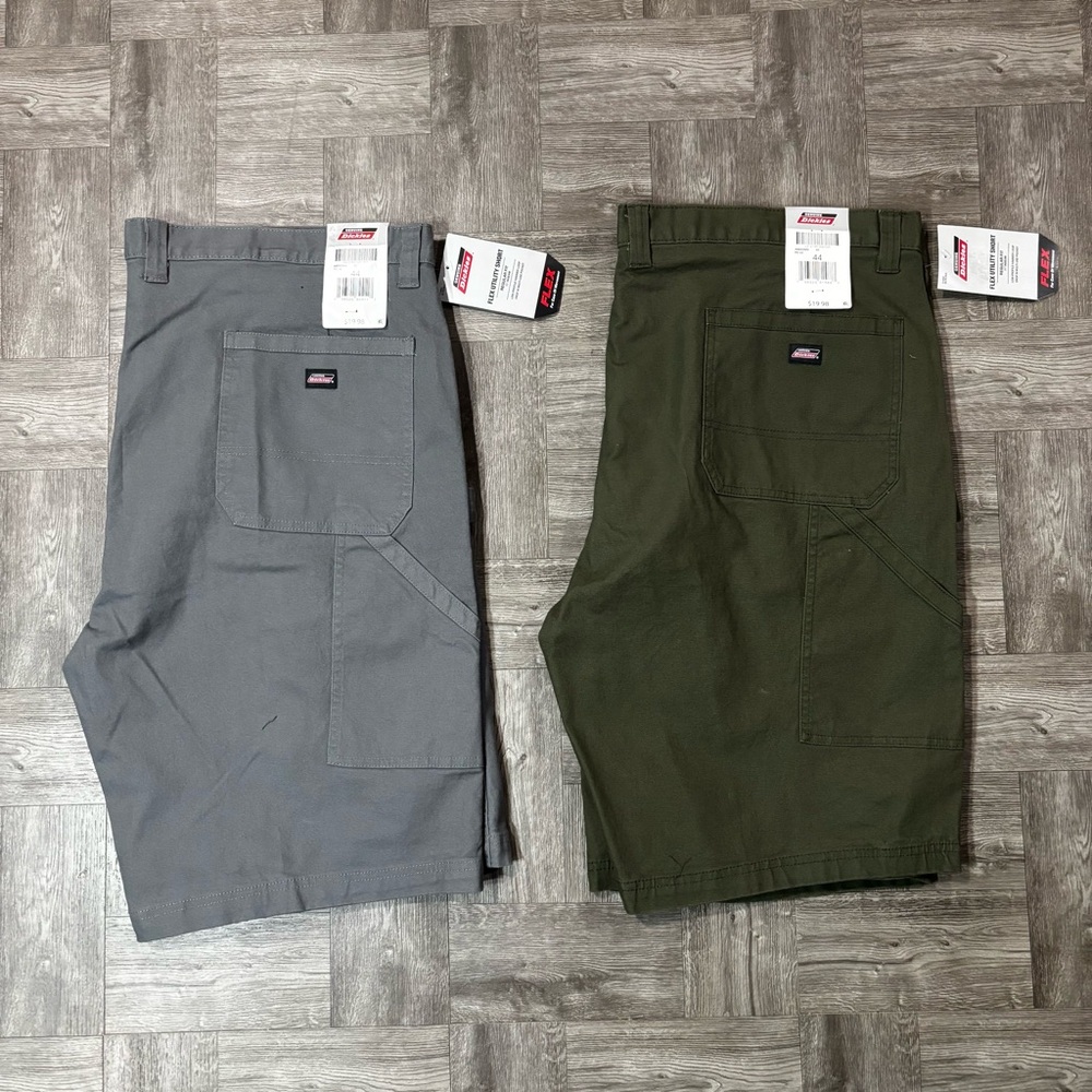 Men’s Dickies Flex Utility Shorts Lot Of 2 Size 44